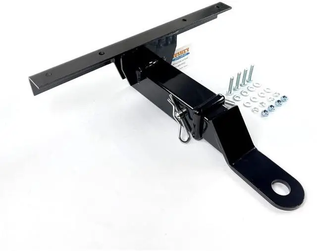 Main image of Huskey Heavy Duty Golf Cart Trailer Hitch Compatible with Yamaha G14 G16 G19 G20 G21 G22, Mount on Chassis (NOT Rear Seat Footrest), High Gloss Powder Coated Finish