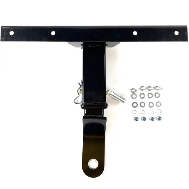 Alt view image 3 of 3 - Huskey Heavy Duty Golf Cart Trailer Hitch Compatible with Yamaha G14 G16 G19 G20 G21 G22, Mount on Chassis (NOT Rear Seat Footrest), High Gloss Powder Coated Finish