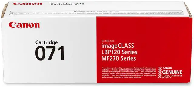 Main image of Genuine 071 Black Toner Cartridge Compatible with LBP122dw, MF272dw, MF273dw, MF275dw