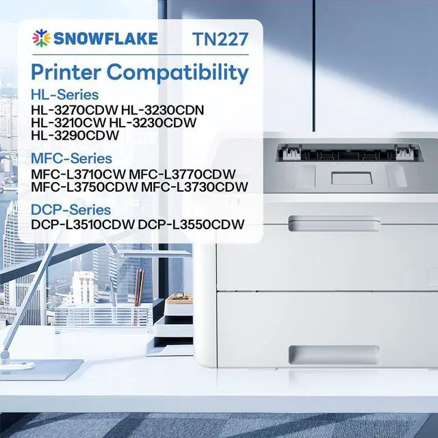 Alt view image 2 of 7 - TN227 TN-227 C/M/Y High Yield Toner Cartridge Compatible TN-227 Cyan Magenta Yellow Replacement for Brother TN-227 TN227 TN-227C/M/Y MFC-L3770CDW MFC-L3710CW Printer (3 Pack)