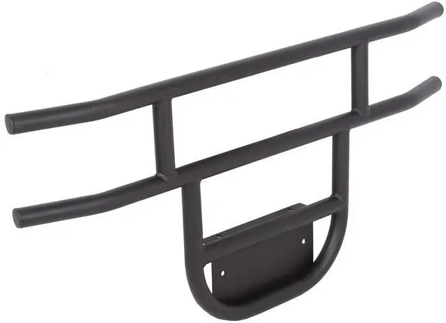 Main image of Front Golf Cart Brush Guard Tubular Bumper Compatible with 1981 and Up Club Car DS Gas and Electric Models Black Front Brush
