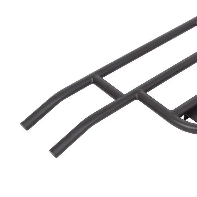 Alt view image 7 of 7 - Front Golf Cart Brush Guard Tubular Bumper Compatible with 1981 and Up Club Car DS Gas and Electric Models Black Front Brush