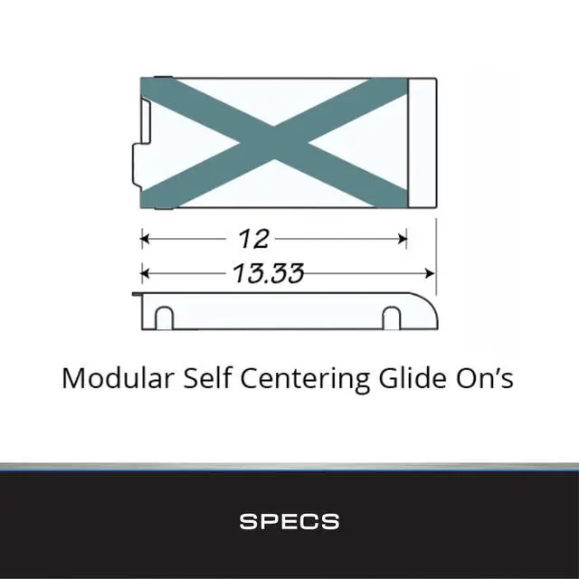 Alt view image 3 of 6 - Engineering 86295 Modular Marine Bunk Guide On