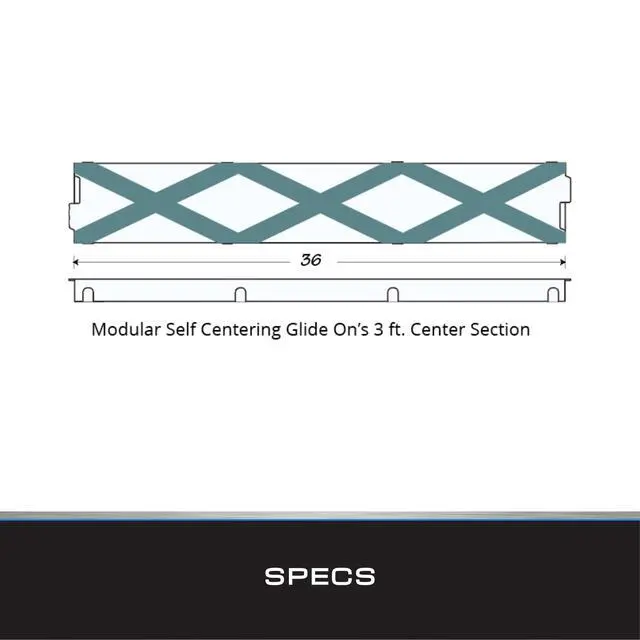 Alt view image 2 of 6 - Engineering 86295 Modular Marine Bunk Guide On