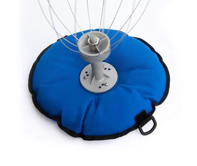 Alt view image 3 of 4 - Bird Boat Sweep - Boat Bird Deterrent 6 Foot Diameter & Sandbag Boat Base
