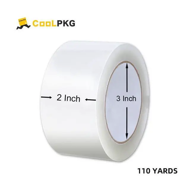 Alt view image 3 of 6 - Standard Packaging Tape Refill,Acrylic Adhesive,Commercial Grade,3 Inch Core, 1.8 Mil, 2Inch x 110 Yards (36 Rolls (1.8MIL 2IN X 110yd))