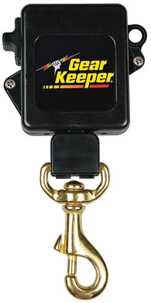 Main image of Security Model Key Retractor - Rotating Clamp-on Belt Clip RT3-5826 Keychain Accessories/Safety Lanyard - ID Holder - Security/Correctional Officer- Made in the USA