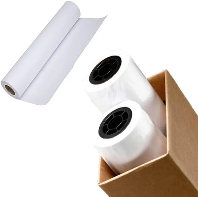 Main image of CAD Paper Rolls (2 Rolls) 36x300 Plotter Paper, 96 bright, 20lb 74 GSM Wide Format Ink Jet Bond Rolls with 2 Inch Core (Width 36 x 300 Length) from