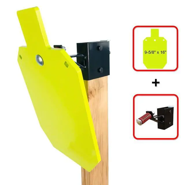 Alt view image 2 of 7 - AR500 Steel Shooting Target with 2x4 Target Hanger