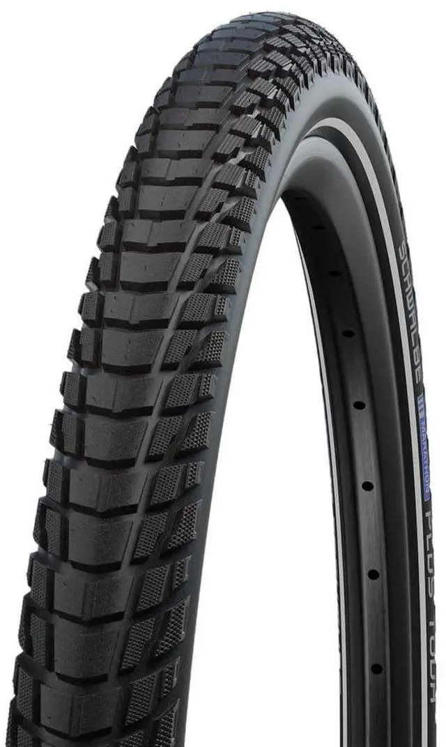 Main image of Marathon Plus Tour 700x47c Tire - Puncture-Resistant, SmartGuard & Addix Green Eco-Friendly, E-Bike & Touring Hybrid Clincher with Reflective Sidewall | bike-tires
