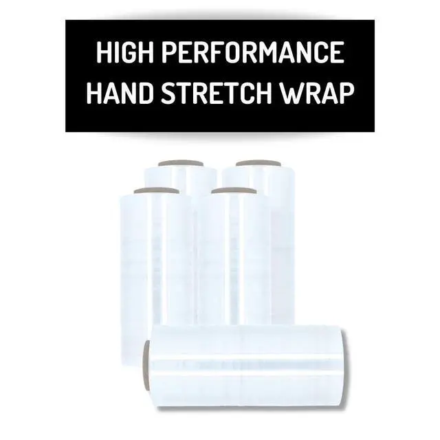 Alt view image 2 of 6 - PSBM 4 Rolls 18 Inch x 1500 Feet 47 Gauge Stretch Film/Wrap, Industrial Strength Clear Shrink/Plastic Wrap for Moving, Packing, Shipping, Pallet Wrapping & Storage