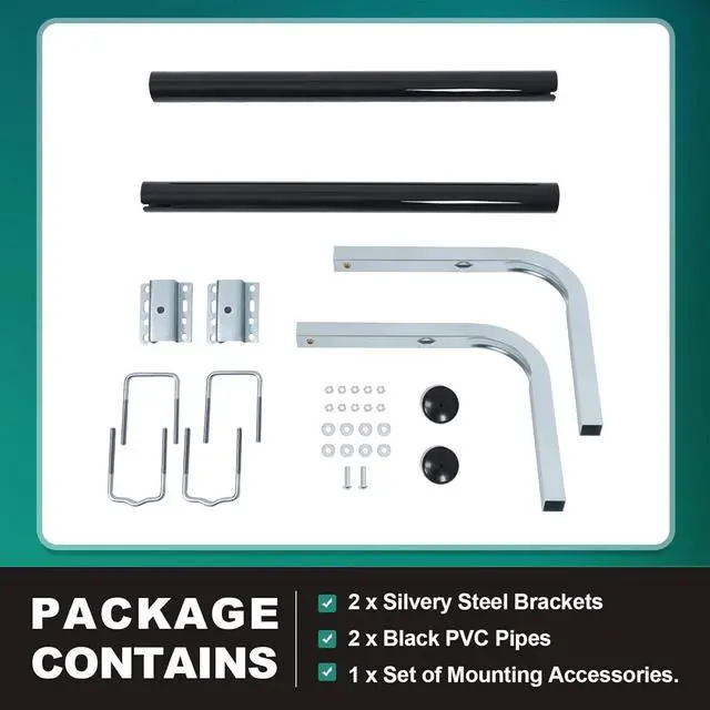 Alt view image 6 of 7 - Boat Trailer Guide Poles for Ski Boat, Fishing Boat, Sailboat, Kayak, Canoe (Size and Color Selected)