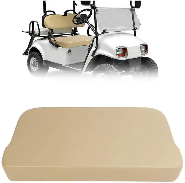 Main image of Front Seat Backrest Pad Compatible with 1973-1994 EZGO Marathon Seat Back Tan