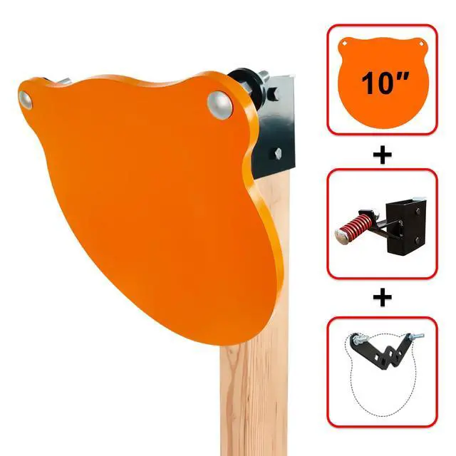 Alt view image 2 of 7 - AR500 Steel Shooting Target with 2x4 Target Hanger