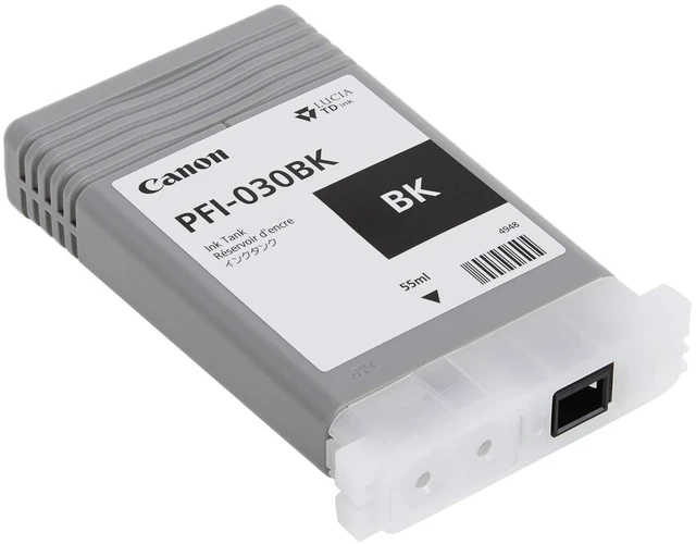 Alt view image 5 of 5 - Black Ink 55ml (PFI-030BK) for imagePROGRAF TA-20 and TA-30