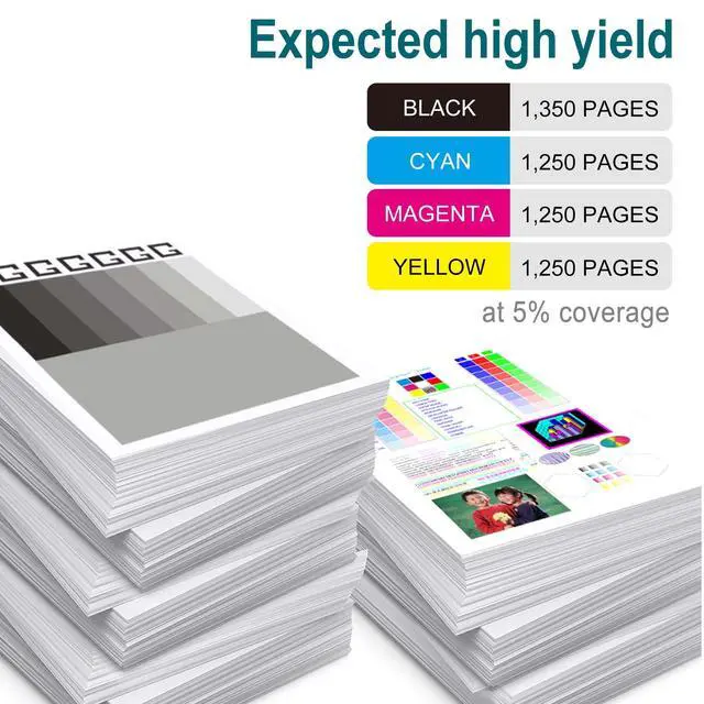 Alt view image 3 of 7 - Compatible with Canon 067 Toner Cartridges Set Replacement for Canon Color imageCLASS MF656Cdw,MF654Cdw,MF650C MF652Cw,LBP633Cdw,MF653Cdw,LBP632Cdw Printer Ink (Black,Cyan,Magenta,Yellow)