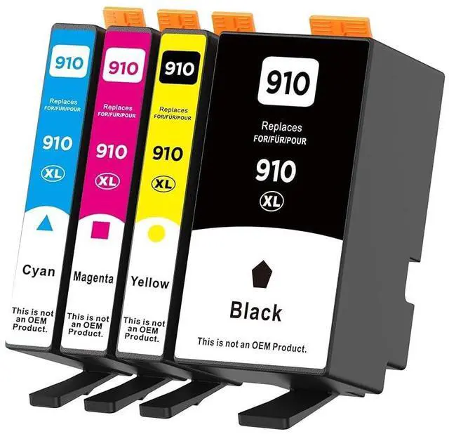 Main image of 910XL Ink Cartridges Combo Pack for HP OfficeJet Pro 8020 8025(4 Pack)