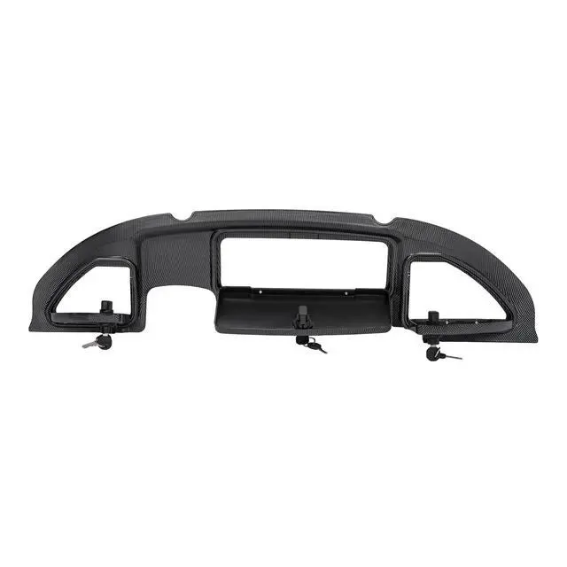 Alt view image 5 of 7 - Dashboard Cover W/Locking Box Compatible with 2004-2008.5 Club Car Precedent Golf Cart Plastic ABS Dash Cover Assembly