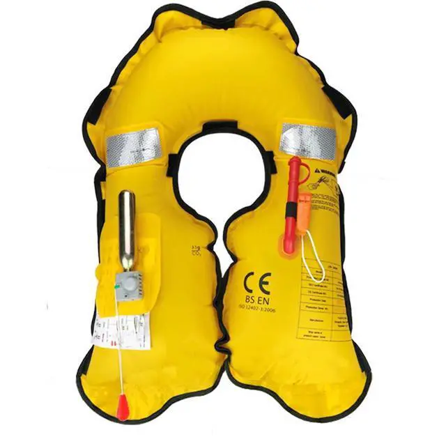 Alt view image 3 of 4 - Inflatable Life Jacket Life Vest Basic Manual