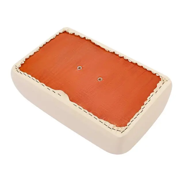 Alt view image 6 of 6 - Front Seat Backrest Pad Compatible with 1973-1994 EZGO Marathon Seat Back White