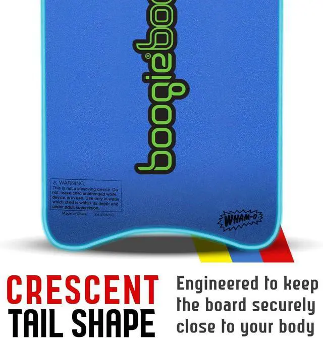 Alt view image 4 of 6 - BoogieBoard Sport Trainer 19" Bodyboard Kickboard TC8 Deck PE Core Crescent Tail Beginners Pool Beach