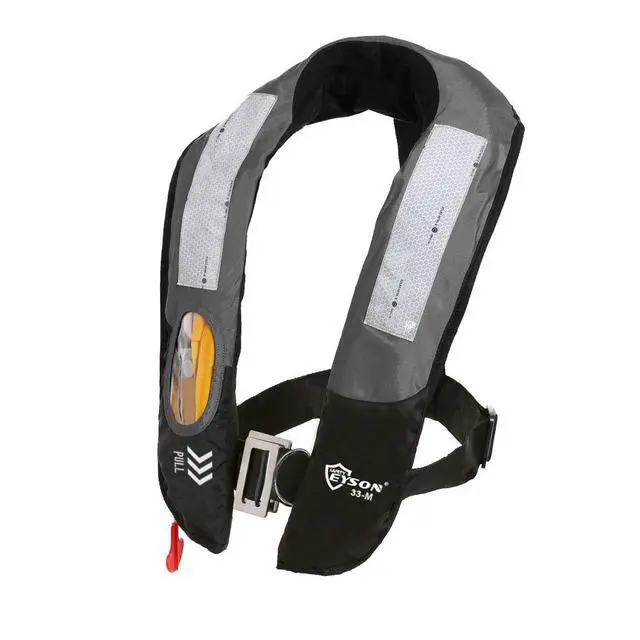 Alt view image 2 of 7 - Inflatable Life Jacket Life Vest Highly Visible Manual