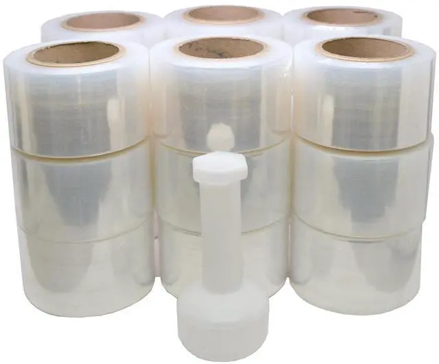 Main image of 3" X 1000' Bundling Stretch Wrap Film - 80 Gauge (18 Rolls) - SF-82 - SF038010