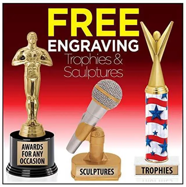 Alt view image 2 of 3 - Gavel Crystal Awards, 6.75" Custom Gavel Award with Engraving Included