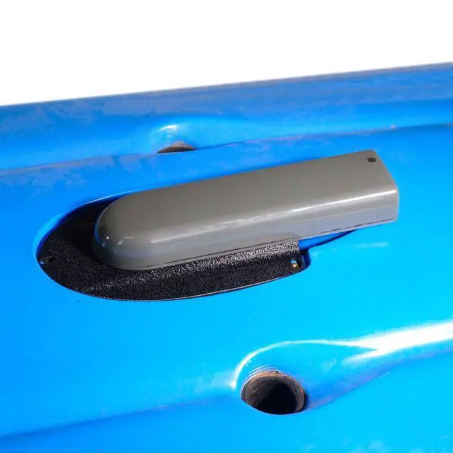 Alt view image 3 of 4 - GT51 Transducer Mount for Hobie Kayaks - Protects Garmin SideVu Transducers - Durable 3mm Thermoformed Plastic - Stainless Steel Fasteners - Kayak Fishing Accessories