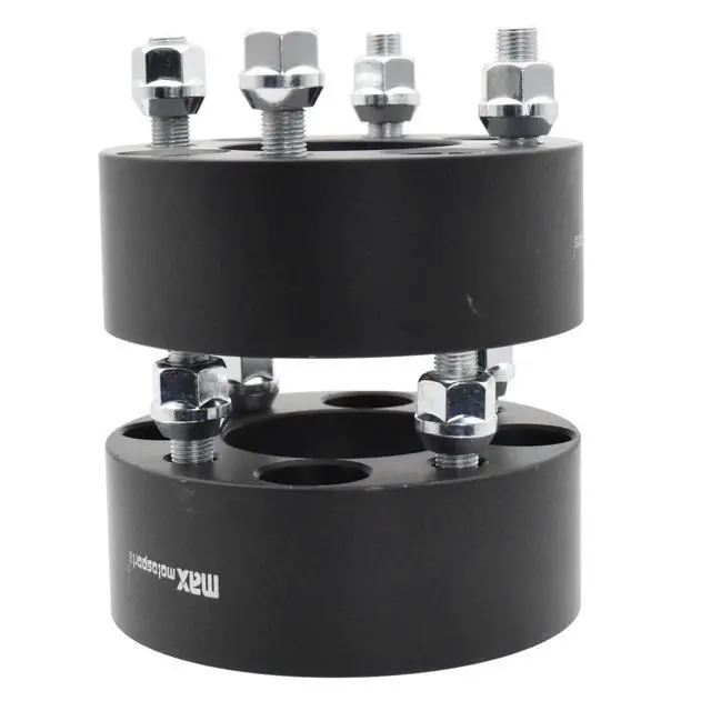 Alt view image 2 of 5 - 2pcs 2.0" 4x4 Wheel Spacers Adapters Compatible with Yamaha Golf Cart M12x1.25 Studs