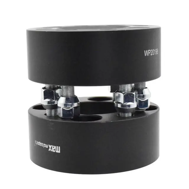 Alt view image 3 of 5 - 2pcs 2.0" 4x4 Wheel Spacers Adapters Compatible with Yamaha Golf Cart M12x1.25 Studs