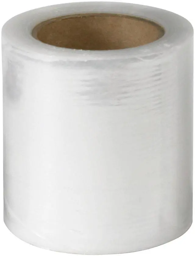 Main image of 18" x 1000' Cast Hand Stretch Film, Clear, 120 Gauge, Stretch Wrap for Moving and Shipping, 4 Rolls