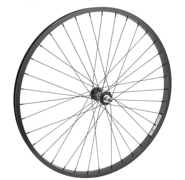Main image of Front 26 x 1.75/2.125, WEI-AS7X Black 3/8, 14g Blk SS Spokes, 36H