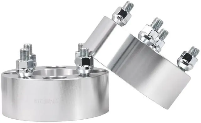 Main image of 2pcs 2.0" 4x4 Wheel Spacers Adapters Compatible with Yamaha Golf Cart M12x1.25 Studs