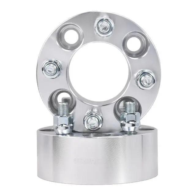 Alt view image 2 of 5 - 2pcs 2.0" 4x4 Wheel Spacers Adapters Compatible with Yamaha Golf Cart M12x1.25 Studs