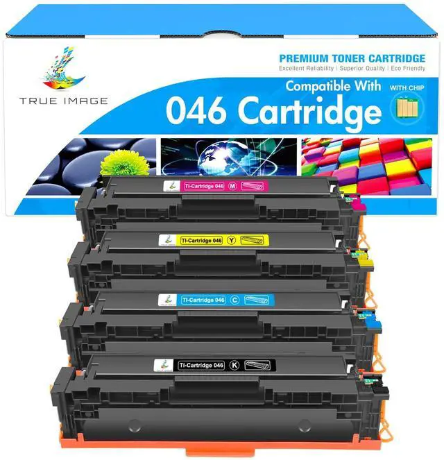 Main image of 046 Toner Cartridge Set 046H MF733cdw for Canon 046 CRG-046 4 Pack | Compatible for Canon Color ImageCLASS MF733Cdw MF731Cdw LBP654Cdw MF735Cdw MF733 MF731 MF730C LBP650C Printer Ink (K/C/M/Y)