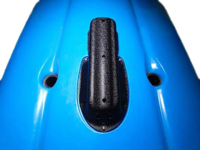 Alt view image 2 of 4 - GT51 Transducer Mount for Hobie Kayaks - Protects Garmin SideVu Transducers - Durable 3mm Thermoformed Plastic - Stainless Steel Fasteners - Kayak Fishing Accessories