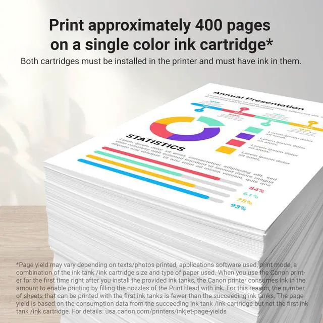 Alt view image 4 of 7 - CL-286 XL Genuine Color Ink Cartridge, Compatible with TR7820, TS7720/7722