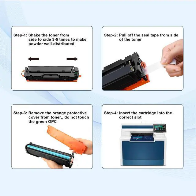 Alt view image 5 of 6 - 067 Black Toner Cartridge Replacement for Canon 067 067H CRG-067 to use with Canon Color ImageCLASS LBP632Cdw MF656CDW MF650c MF652Cw MF654CDW MF653Cdw MF651CW LBP631CW LBP633CDW Printer ink (2 Pack)