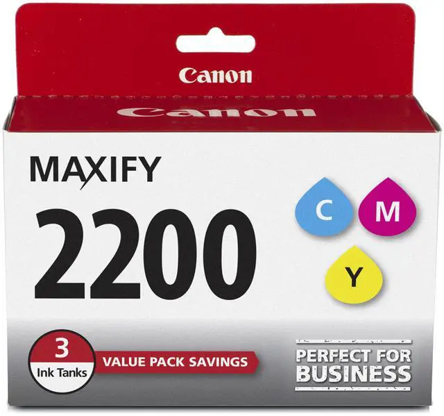 Main image of PGI-2200 Genuine Three Color Multi Pack, Compatible with IB4120, MB5120, MB5420, IB4020, MB5020, and MB5320 (Optional) Printers