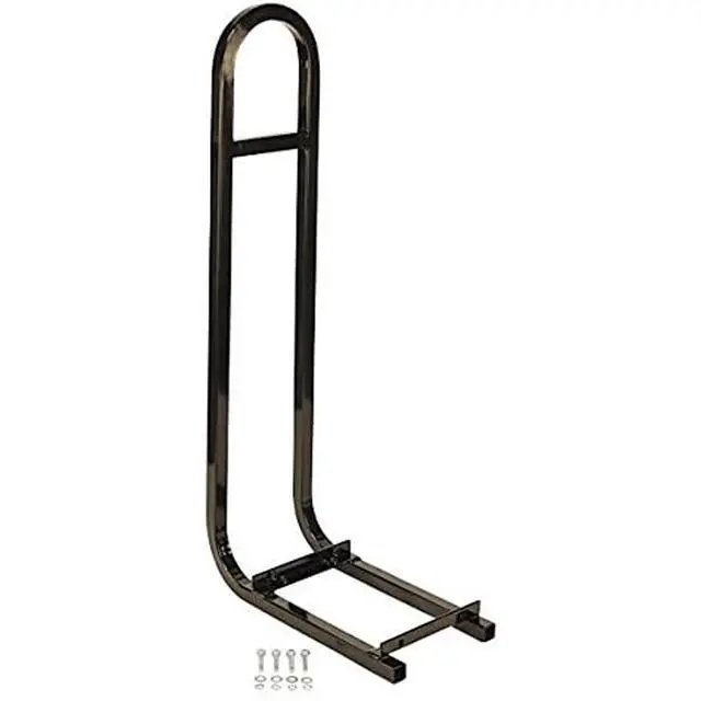 Alt view image 2 of 4 - Huskey Golf Cart Rear Seat Safety Grab Bar U-Shaped Hand Rail for EZGO TXT/RXV Models, One Solid Piece with Mounting Hardware