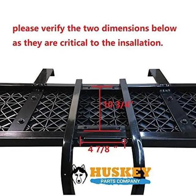 Alt view image 4 of 4 - Huskey Golf Cart Rear Seat Safety Grab Bar U-Shaped Hand Rail for EZGO TXT/RXV Models, One Solid Piece with Mounting Hardware