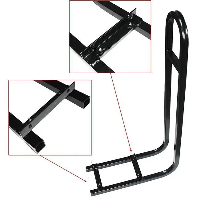 Alt view image 2 of 7 - Huskey Golf Cart Rear Seat Safety Grab Bar U-Shaped Hand Rail Compatible with Yamaha Models, One Solid Piece with Mounting Hardware