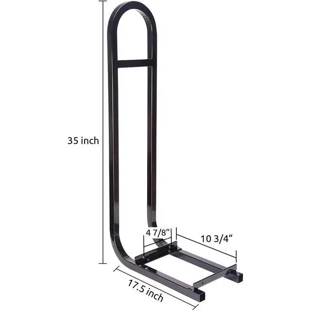 Alt view image 6 of 7 - Huskey Golf Cart Rear Seat Safety Grab Bar U-Shaped Hand Rail Compatible with Yamaha Models, One Solid Piece with Mounting Hardware