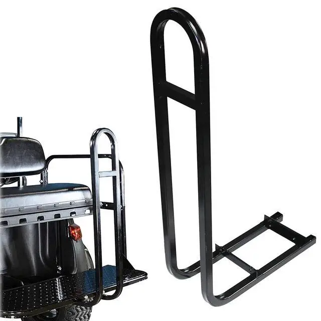 Alt view image 7 of 7 - Huskey Golf Cart Rear Seat Safety Grab Bar U-Shaped Hand Rail Compatible with Yamaha Models, One Solid Piece with Mounting Hardware