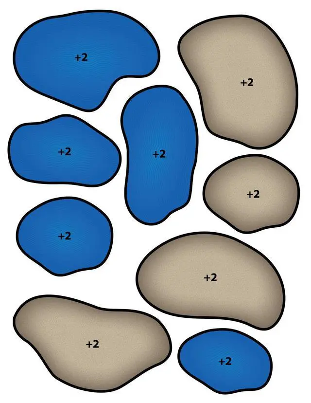 Alt view image 4 of 5 - Golf Shooting Target Game | 12x18 Inch Stick & Strike Targets | Interactive Game Shooting Targets