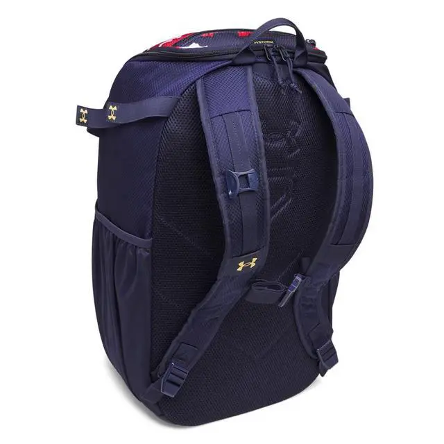Alt view image 2 of 5 - Unisex Utility Baseball Backpack, (410) Midnight Navy / / Metallic Gold, One Size Fits Most