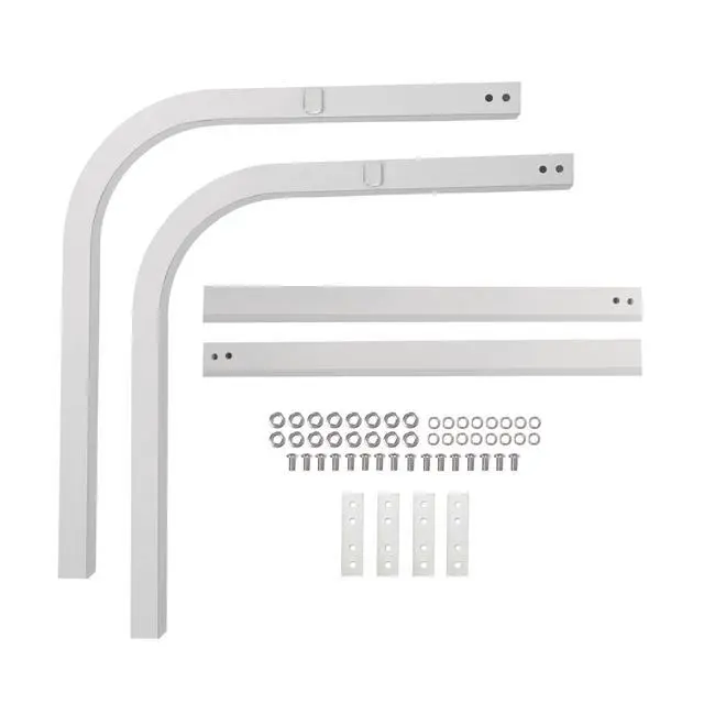 Alt view image 2 of 7 - 46In Tall 1-1/2" Boat Trailer Square Guide 1/8" Thick Aluminum Guide Pole On Poles Guide Rustproof1 or 2 pcs