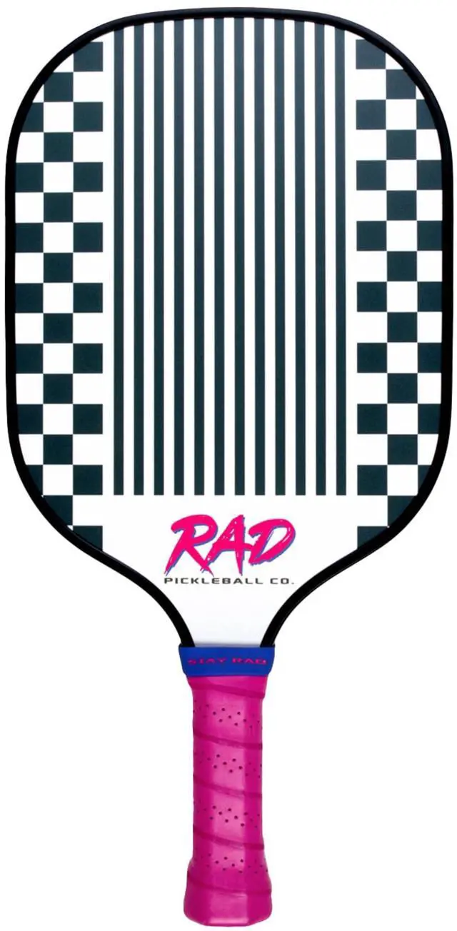 Main image of RAD Pickleball Paddle USAPA Approved Pickleball Racket Fiberglass Surface with Spin Grit Tech Carbon Fiber Pickleball Paddle for Power & Control Indoor & Outdoor