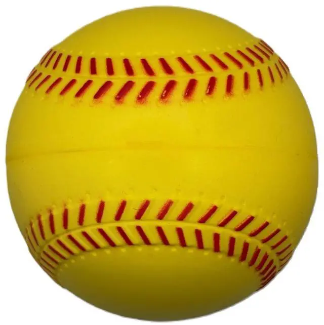Main image of Pitching Machine Batting Practice Balls - Baseball & Softball Sized w/Raised Seams & Exact Baseball/Softball Look & Feel. Sting Free Batting Machine Balls